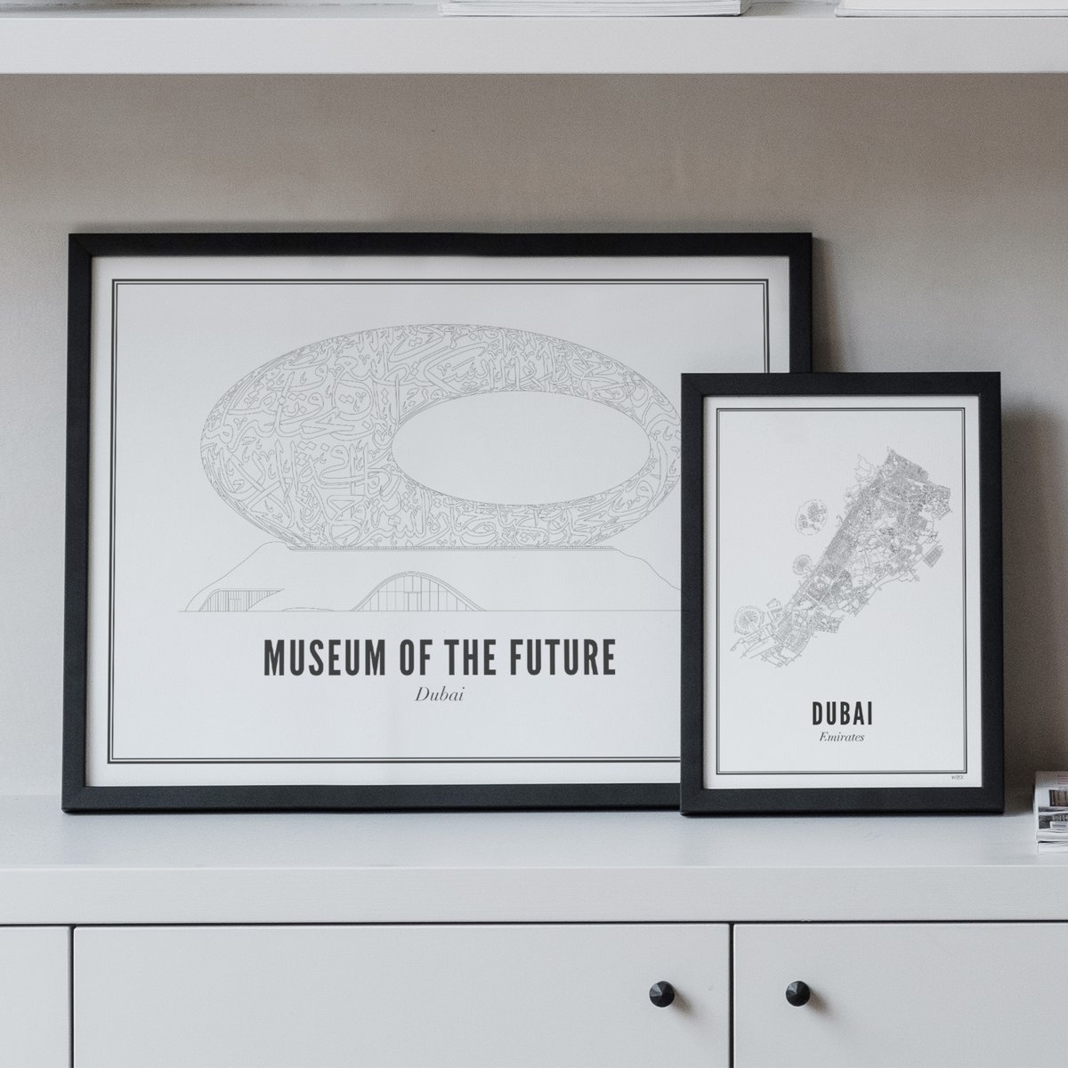 Poster of Dubai - Museum of the Future | WIJCK.